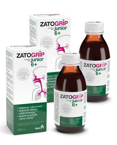 Zatogrip Junior 6+ płyn, 2 x 120 ml
